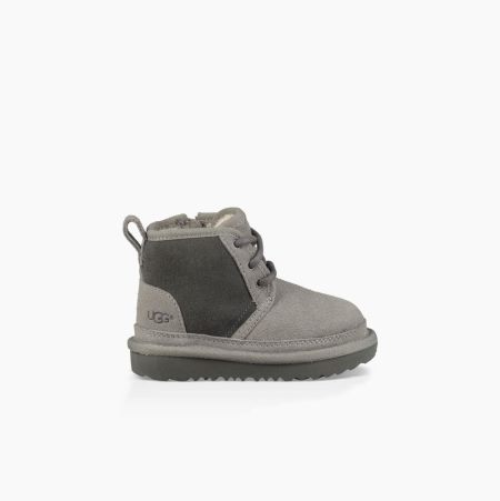 UGG Neumel II Deep Grey Boots for Kids (LGQU97364)